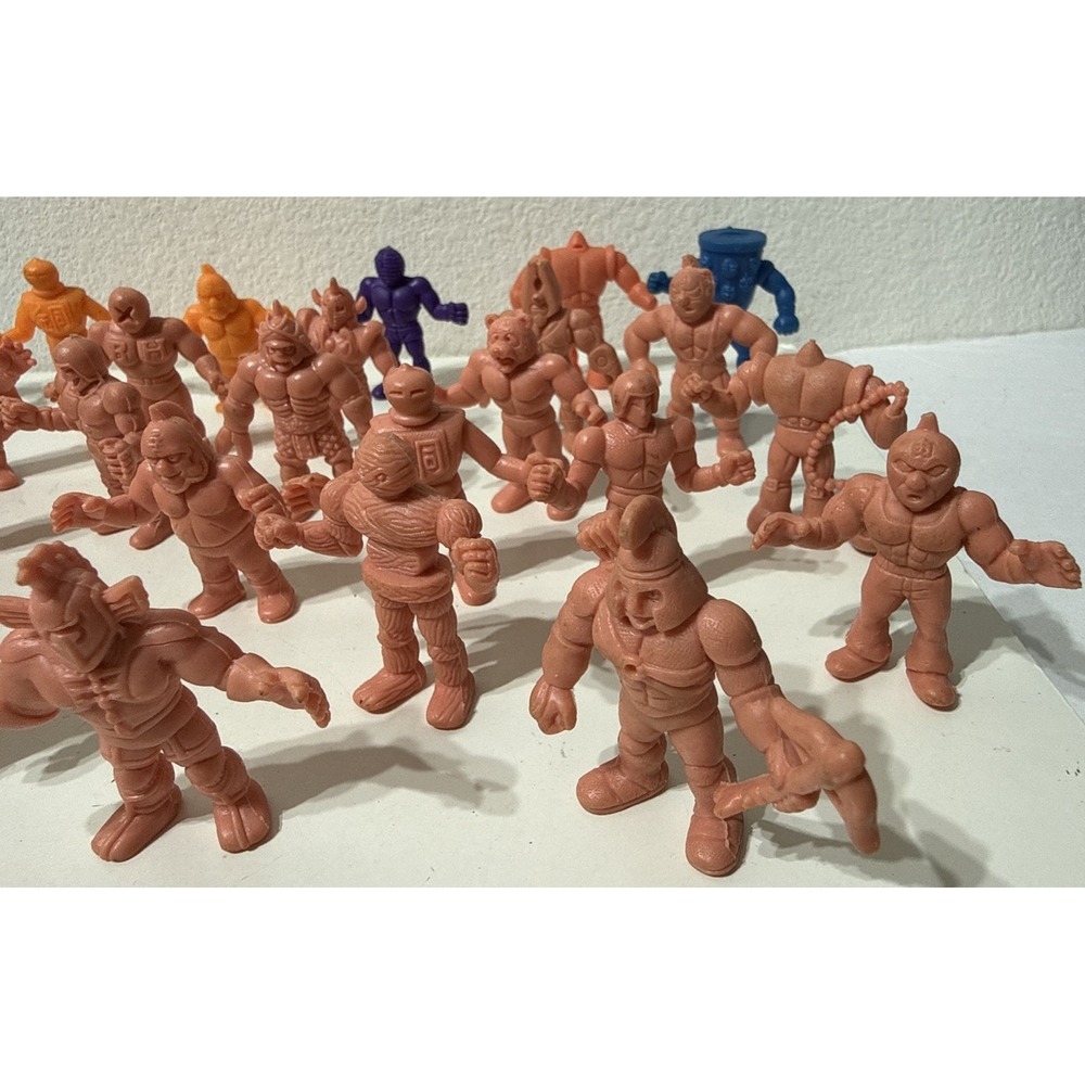 Vtg M.U.S.C.L.E. Men Mixed LOT of 30 Figures Mattel Flesh Blue Orange Kinnikuman - Picture 12 of 16